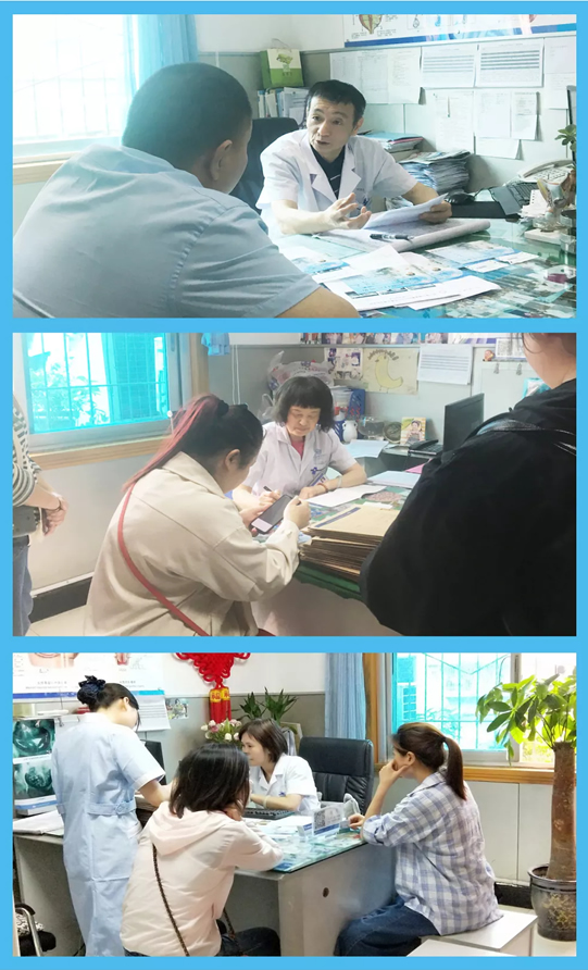 四川省生殖健康研究中心附属生殖专科医院医生忙着接诊病人