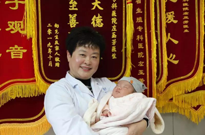 成都青羊区37岁刘女士不孕不育手术后50多天好孕
